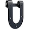 Ekena Millwork Premium Horseshoe Roller Hanger w/ Bolts for Barn Door for 2 1/4" Doors, Dark Gray GB60015R2DG - alternate 3